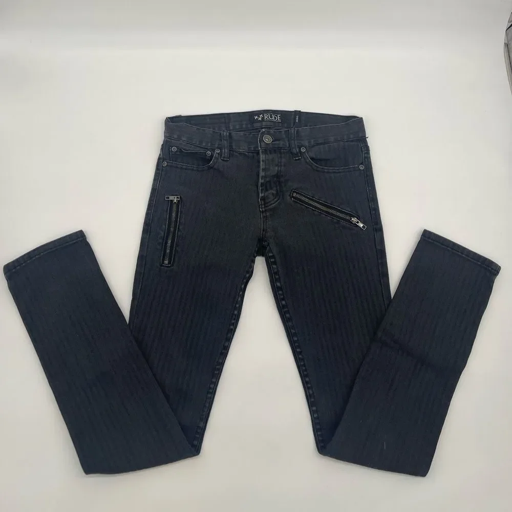 XXX Rude Black Denim Jeans